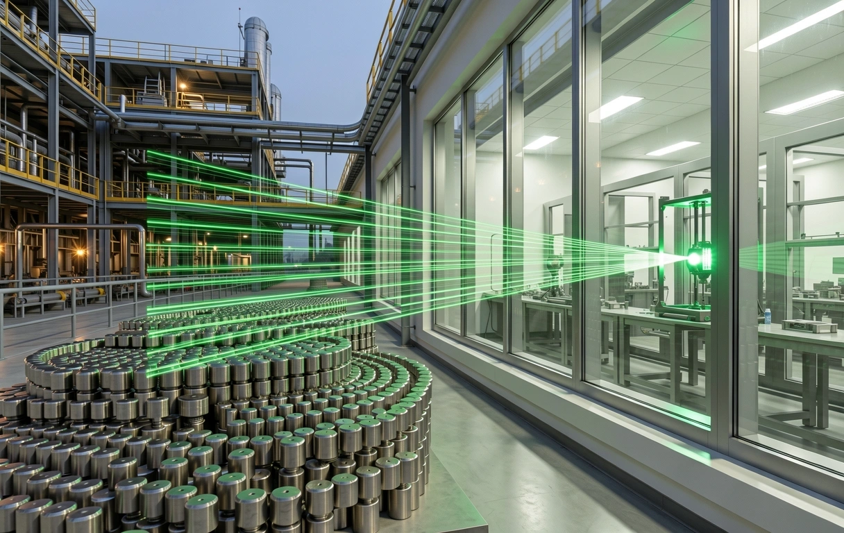 High-tech data matrix scanning environment